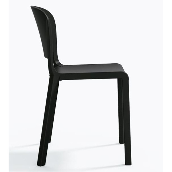 Пластиковый стул Pedrali Dome 260/NE Черный-2