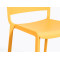 Пластиковий стілець Pedrali Dome 260/GI Жовтий-4-thumb