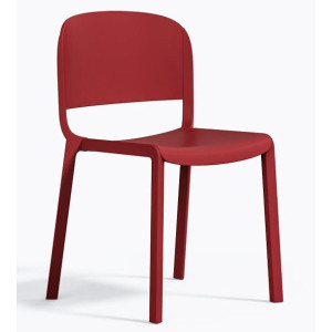 Пластиковый стул Pedrali Dome 260/RO Красный