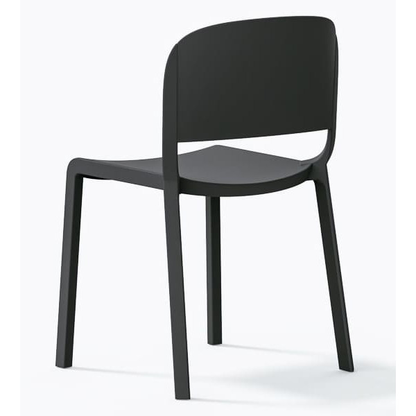 Пластиковый стул Pedrali Dome 260/GA Серый-3