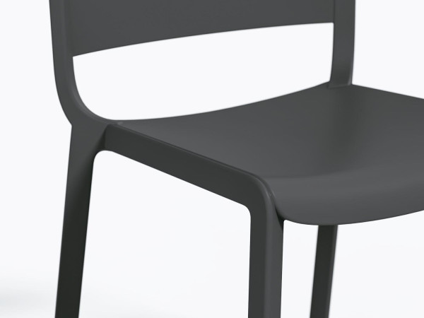 Пластиковый стул Pedrali Dome 260/GA Серый-4