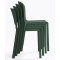 Пластиковий стілець Pedrali Dome 260/VE Зелений-6-thumb