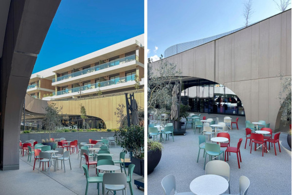 Пластиковый стул Pedrali Dome 260/NE Черный-11