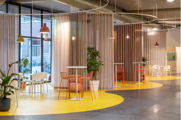 Пластиковий стілець Pedrali Dome 261/BE Сірий-8