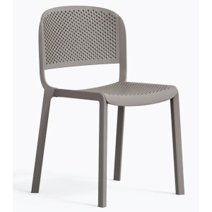 Пластиковый стул Pedrali Dome 261/BE Серый