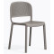 Пластиковий стілець Pedrali Dome 261/BE Сірий-0-thumb