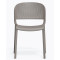 Пластиковий стілець Pedrali Dome 261/BE Сірий-1-thumb