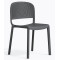 Пластиковий стілець Pedrali Dome 261/GA Сірий-0-thumb