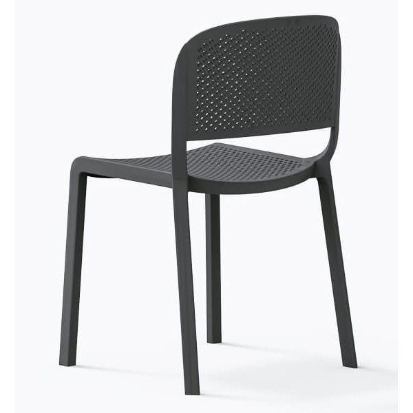 Пластиковий стілець Pedrali Dome 261/GA Сірий-3