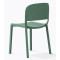 Пластиковий стілець Pedrali Dome 261/VE2 Зелений-3-thumb