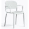 Пластиковий стілець Pedrali Dome 265/BI Білий-0-thumb