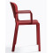 Пластиковий стілець Pedrali Dome 265/RO Червоний-2-thumb
