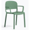 Пластиковий стілець Pedrali Dome 265/VE2 Зелений-0-thumb