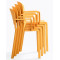 Пластиковий стілець Pedrali Dome 265/GI Жовтий-11-thumb