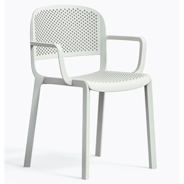 Пластиковый стул Pedrali Dome 266/BI Белый-0