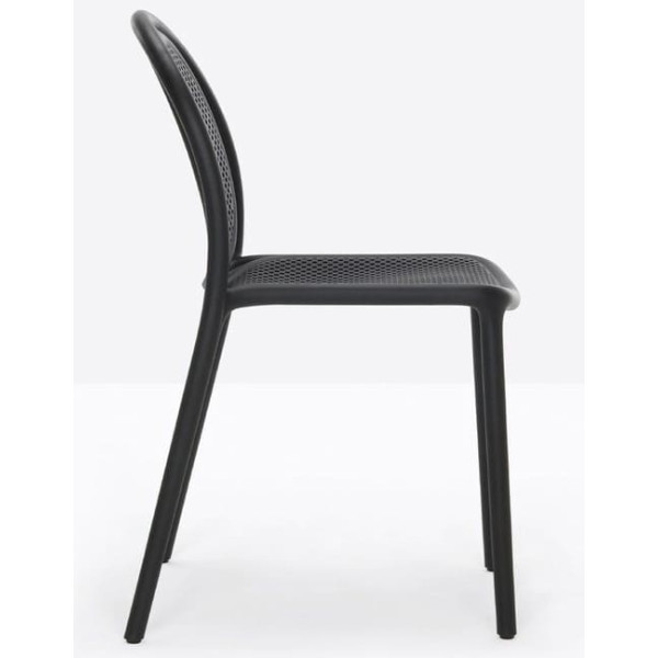 Пластиковий стілець Pedrali REMIND 3730/NE Чорний-2