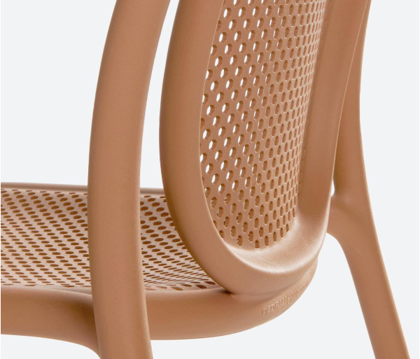 Пластиковый стул Pedrali REMIND 3730/TE Оранжевый-9