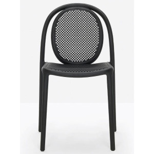 Пластиковий стілець Pedrali REMIND 3730/NE Чорний