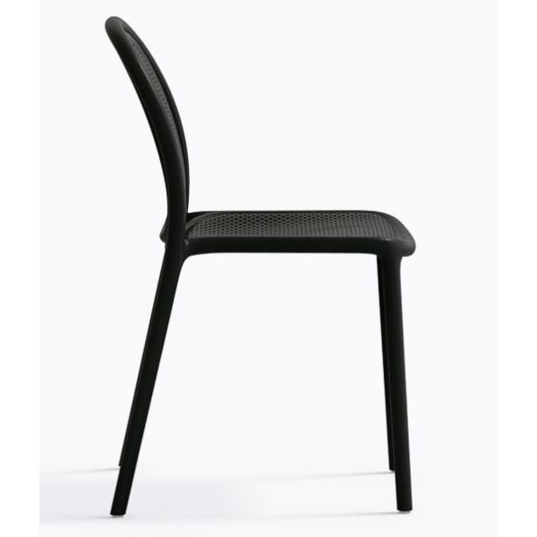 Пластиковий стілець Pedrali REMIND 3730/NE Чорний-6