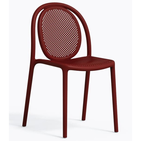 Пластиковый стул Pedrali REMIND 3730/RO Красный-8