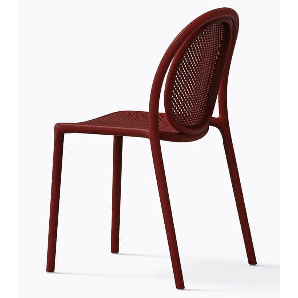 Пластиковый стул Pedrali REMIND 3730/RO Красный-10