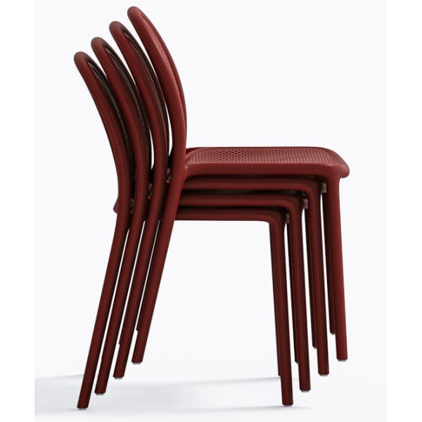 Пластиковый стул Pedrali REMIND 3730/RO Красный-12