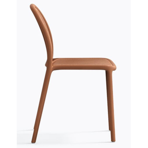 Пластиковый стул Pedrali REMIND 3730/TE Оранжевый-5