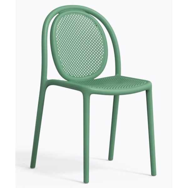 Пластиковый стул Pedrali REMIND 3730/VE Зеленый-4
