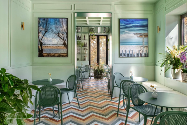 Пластиковый стул Pedrali REMIND 3730/VE Зеленый-1