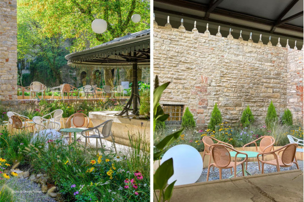 Пластиковый стул Pedrali REMIND 3735/TE Оранжевый-8