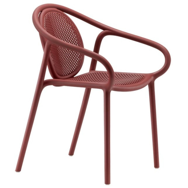 Пластиковий стілець Pedrali REMIND 3735/RO Червоний-1