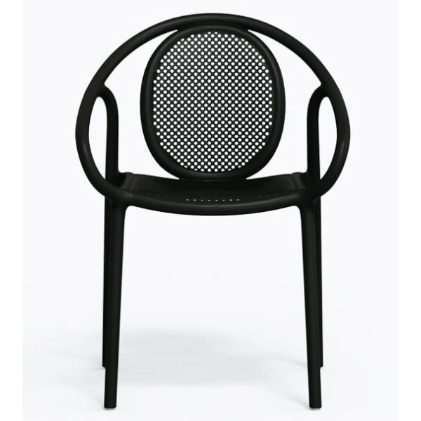 Пластиковый стул Pedrali REMIND 3735/NE Черный-4