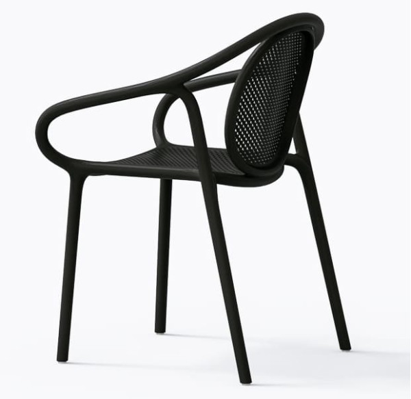 Пластиковый стул Pedrali REMIND 3735/NE Черный-6