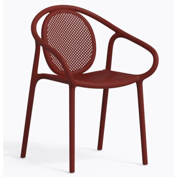 Пластиковий стілець Pedrali REMIND 3735/RO Червоний-3