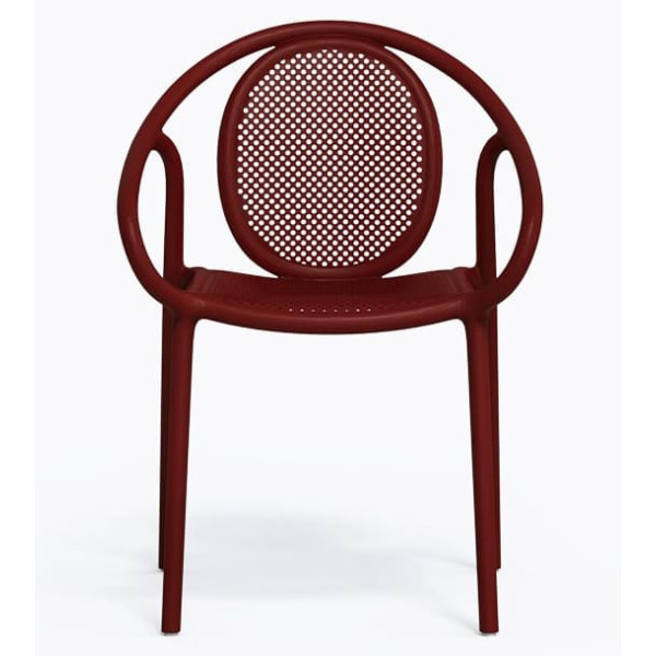 Пластиковий стілець Pedrali REMIND 3735/RO Червоний-4