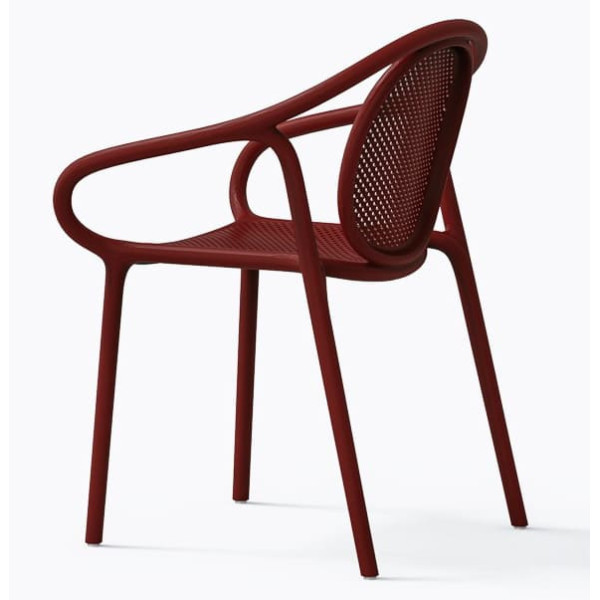 Пластиковий стілець Pedrali REMIND 3735/RO Червоний-6