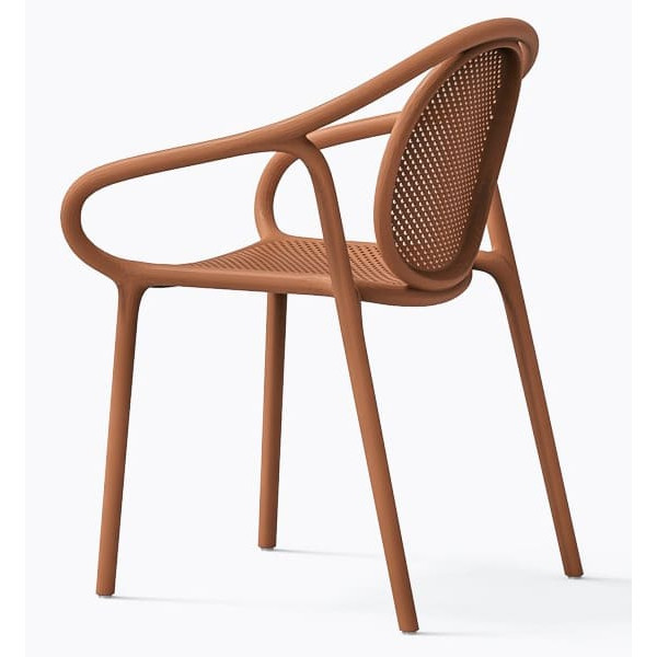 Пластиковый стул Pedrali REMIND 3735/TE Оранжевый-3