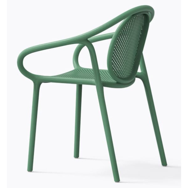 Пластиковый стул Pedrali REMIND 3735/VE Зеленый-7