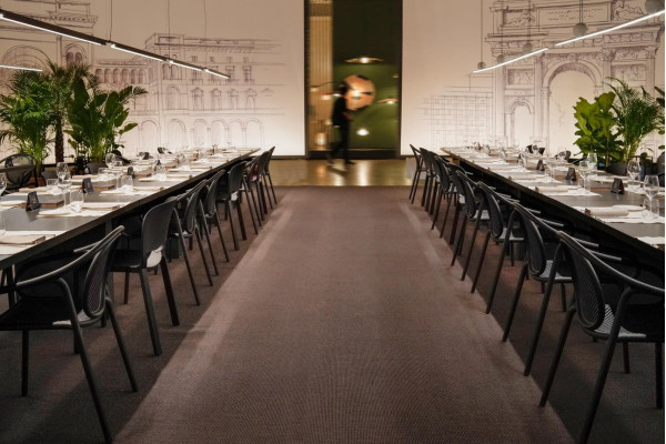 Пластиковий стілець Pedrali REMIND 3735/NE Чорний-13