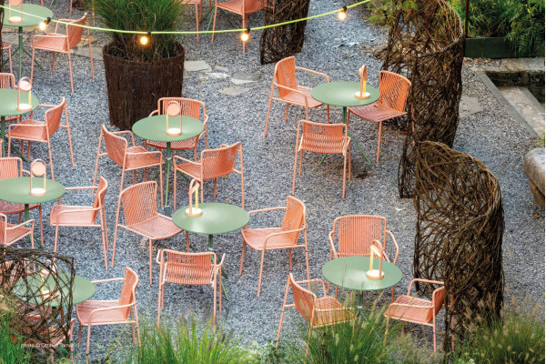 Стілець вуличний Pedrali Tribeca 3660/BI200E Білий-10