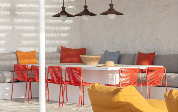 Стілець вуличний Pedrali Tribeca 3660/BI200E Білий-14