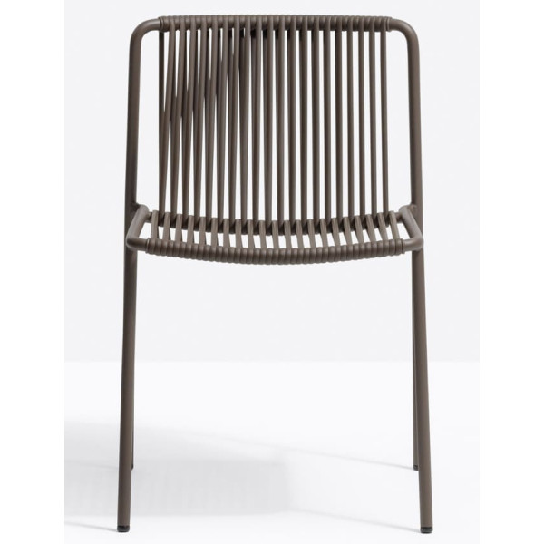 Стул уличный Pedrali Tribeca 3660/MGE Коричневый-1