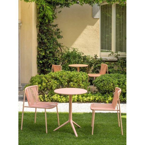 Стул уличный Pedrali Tribeca 3660/RO400E Красный-11