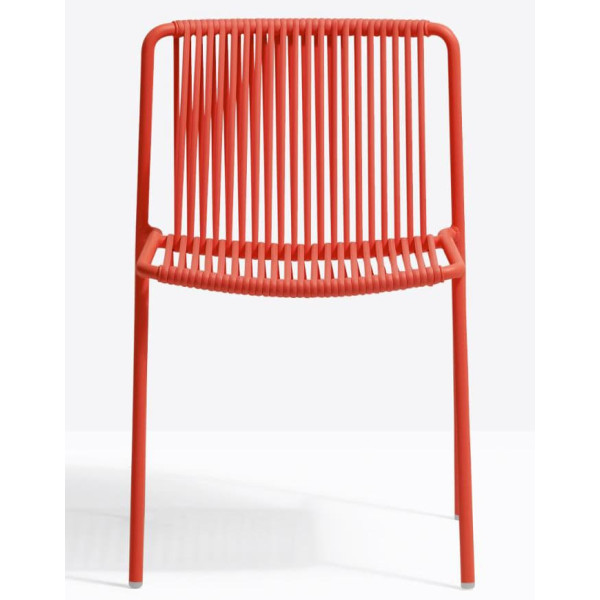 Стул уличный Pedrali Tribeca 3660/RO400E Красный-1