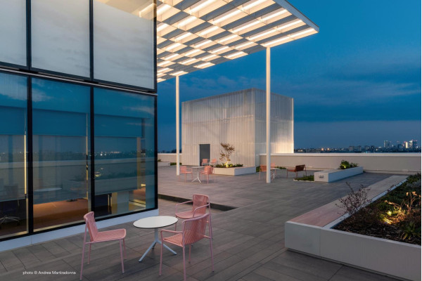 Стул уличный Pedrali Tribeca 3660/RO400E Красный-14