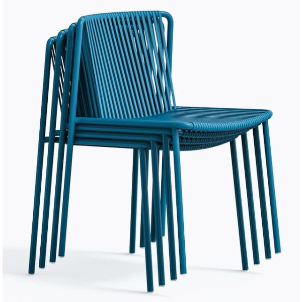 Стілець вуличний Pedrali Tribeca 3660/BL300E Синій-4