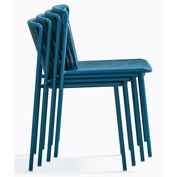 Стілець вуличний Pedrali Tribeca 3660/BL300E Синій-5