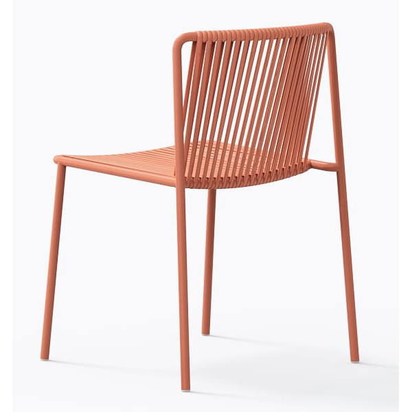 Стул уличный Pedrali Tribeca 3660/RA100E Розовый-3