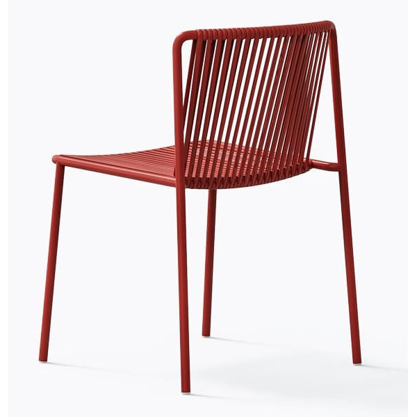 Стул уличный Pedrali Tribeca 3660/RO400E Красный-3