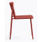 Стул уличный Pedrali Tribeca 3660/RO400E Красный-2-thumb